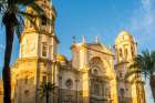 Catedral de la Santa Cruz (Cathedral of the Holy Cross), Cadiz, Spain. Art Print